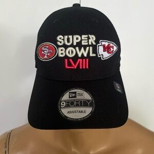 Super Bowl 58 LVIII San Francisco 49ers Snapback Hat New Era 9FIFTY Official